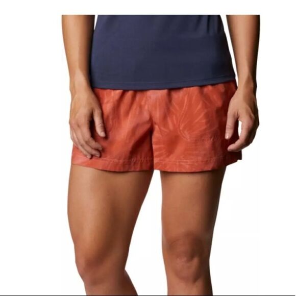 Columbia Women's Sandy River II Printed Shorts - Picture 1 of 9